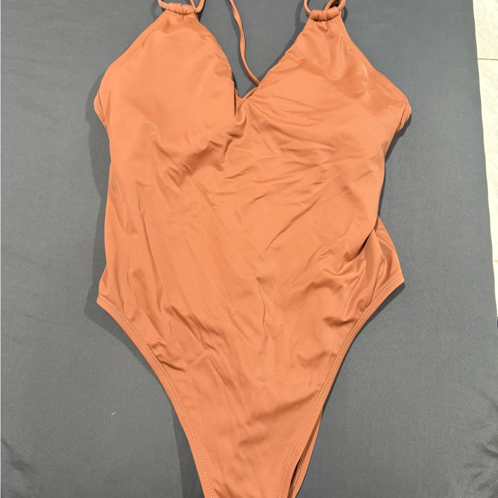 Shade & Shore Terracotta Swimsuit